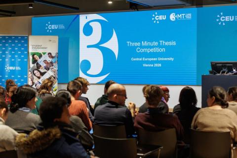 CEU Three Minute Thesis (3MT®) 2026