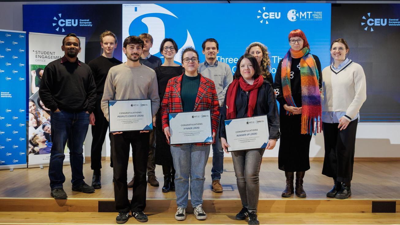 Winner of the 3MT Competition