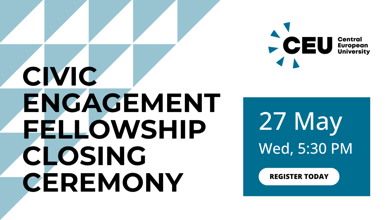 Civic ENgagement Fellowship Closing ceremony